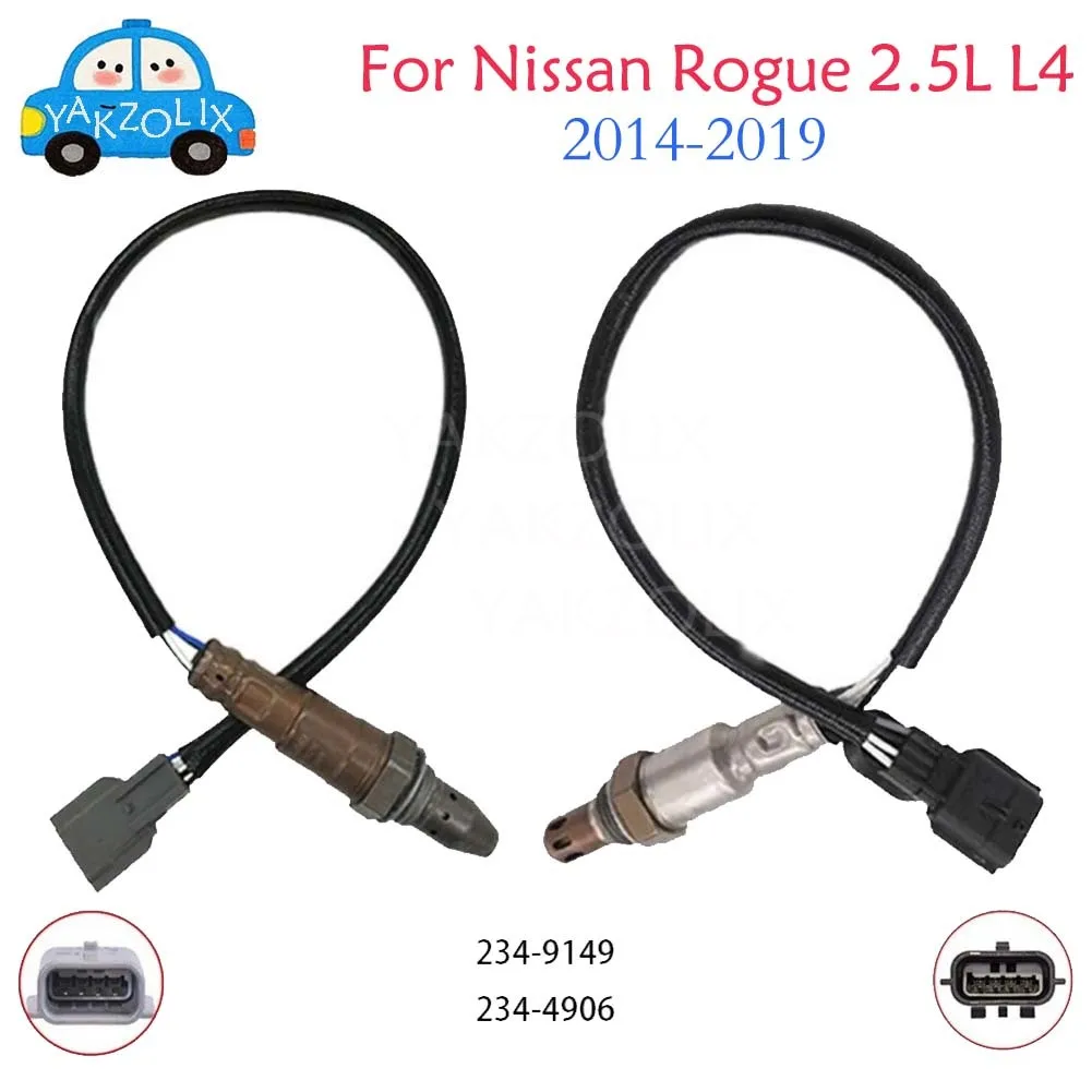 

2Pcs Upstream Downstream For Nissan Rogue 2.5L L4 2014 2015 2016 2017 2018 2019 Oxygen O2 Sensor Car Parts 234-9149 234-4906