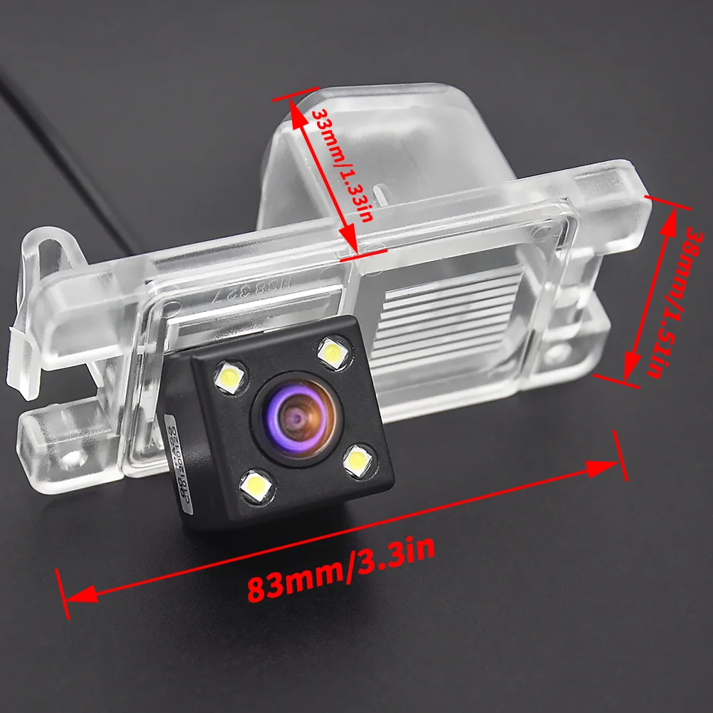 

For subishi Pajero Pinin TR4 iO America Version L200 Triton High-Quality Car Rear View Camera HD CCD Back up Reverse Parking LED