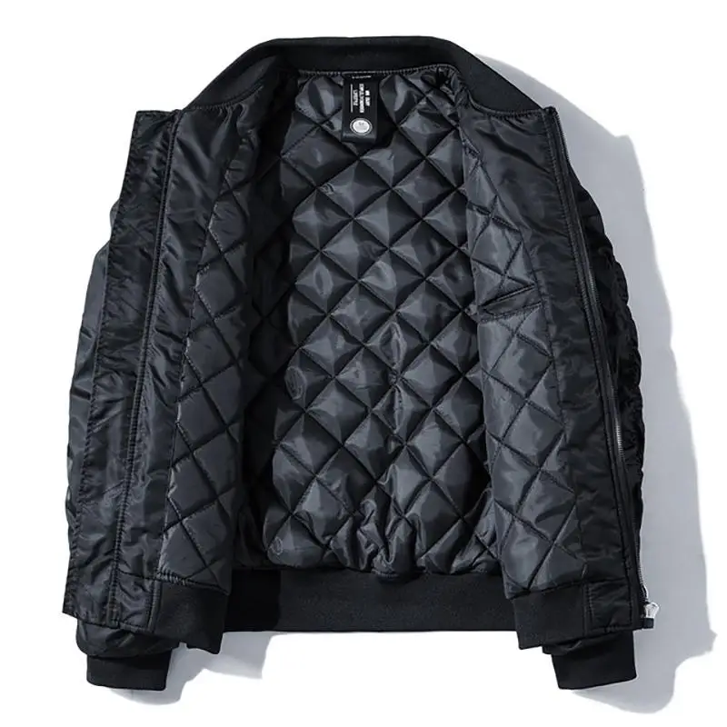 MA1 Bomber Flight Jacket Windbreak Military Pilot Jacket for Men 2021 Winter Jacket Men
