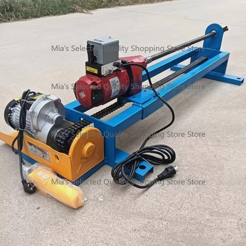 small rhinestone pipe jacking machine, crossing punching machine, hydraulic automatic tap water into the home pipe layingmachine