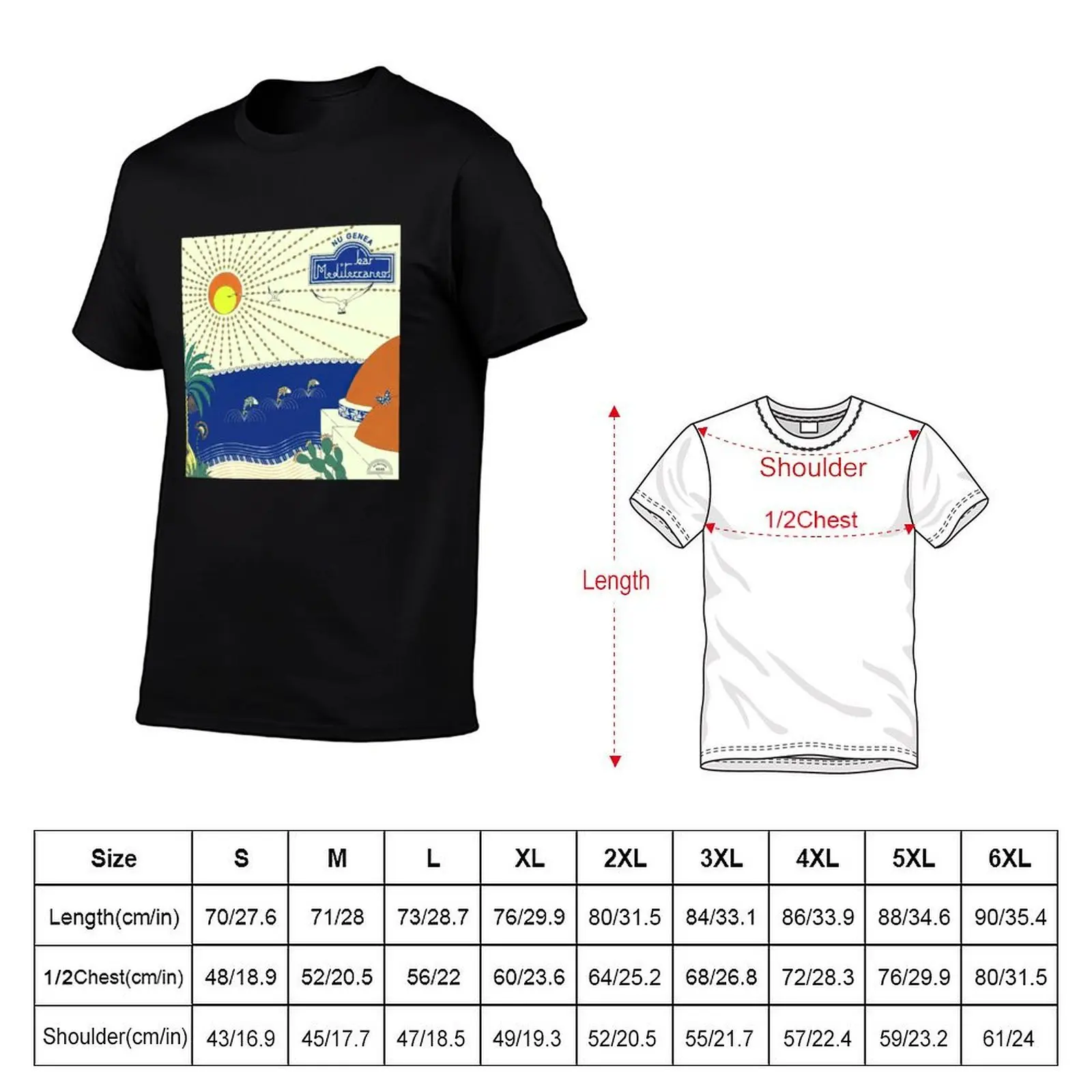 Nu Genea Bar Mediterraneo Classic T-Shirt valentines clothes graphic tee shirt mens t shirts pack