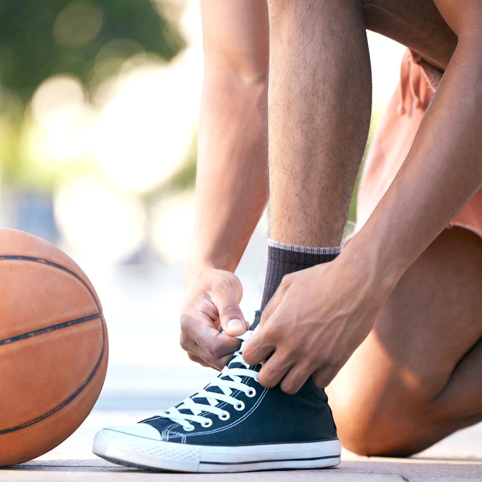 YUEDGE calzini sportivi da allenamento da uomo calzini da uomo imbottiti in cotone traspirante per uomo taglia 37-46,5 paia