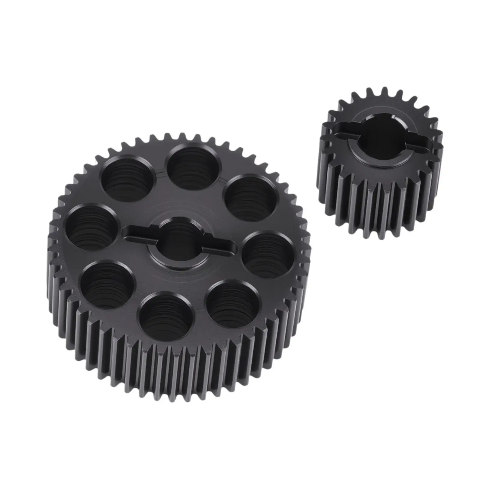 Gears Driver Set 1/10 RC Car DIY Easy Installation Impact Resistant Sturdy Repair Control Car Accessories 52T Lower Gear Upgrade