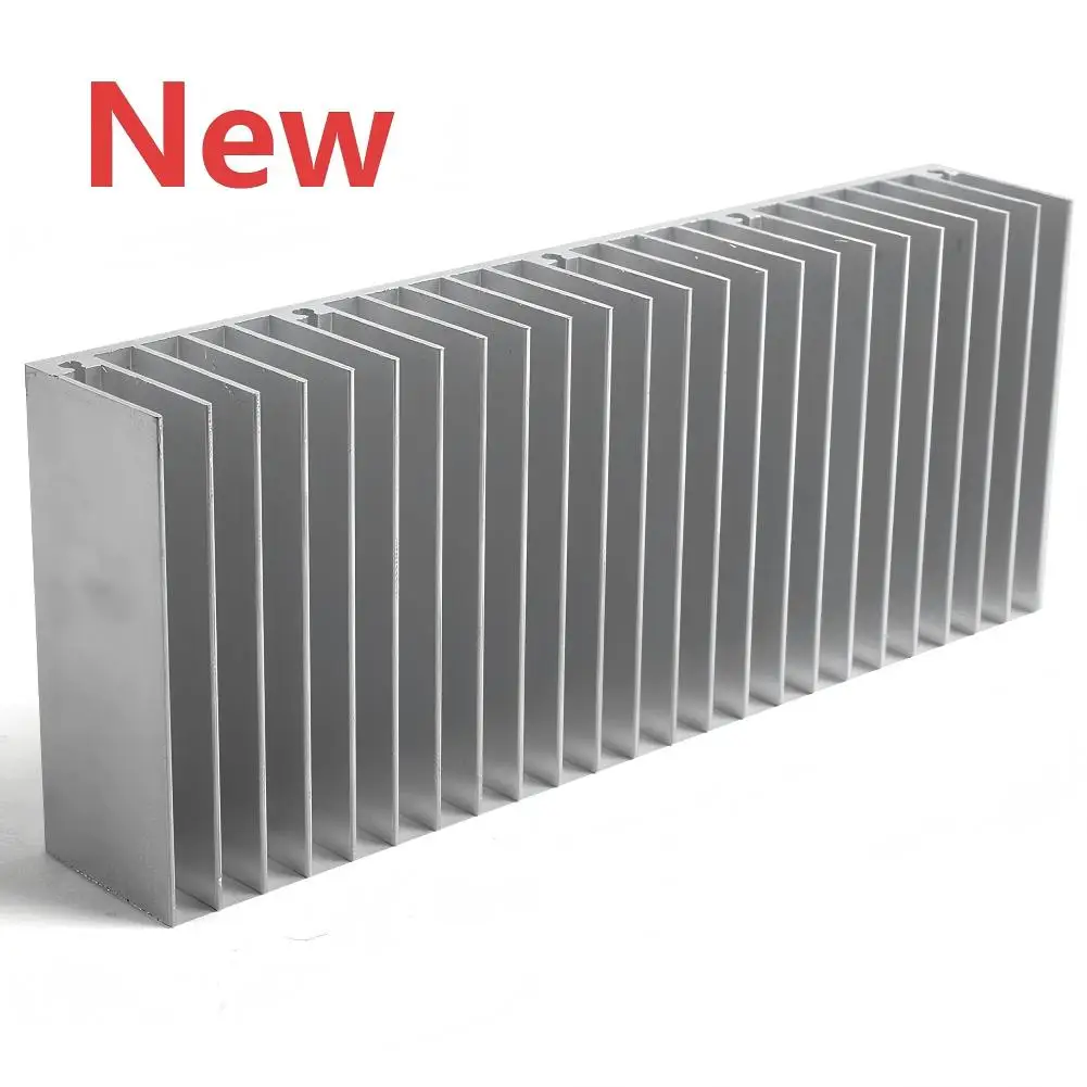 60x150x25mm Aluminum Heat Sink Heatsink Radiator Heating Heat Dissipation Cooling For Amplifer LED COB Light Power IC Transistor