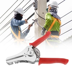Multifunction Wire Cutter Automatic Wire Stripper Crimping Pliers for Broken/Tight/Stripping Line for 10-24AWG Electrical Wire