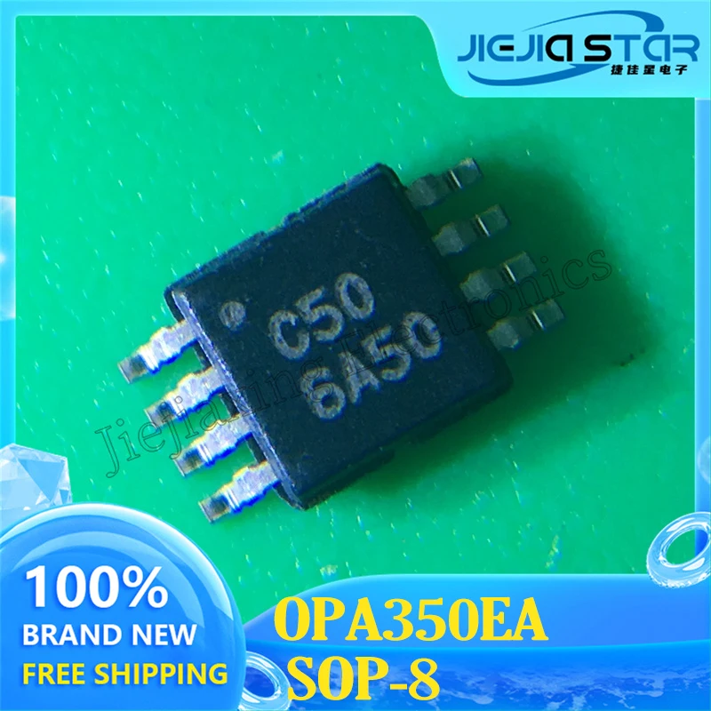 2~15PCS Free Shipping OPA350EA OPA350 Engraved C50 C5O Operational Amplifier Chip MSOP8 100% Original Latest Electronics ICs