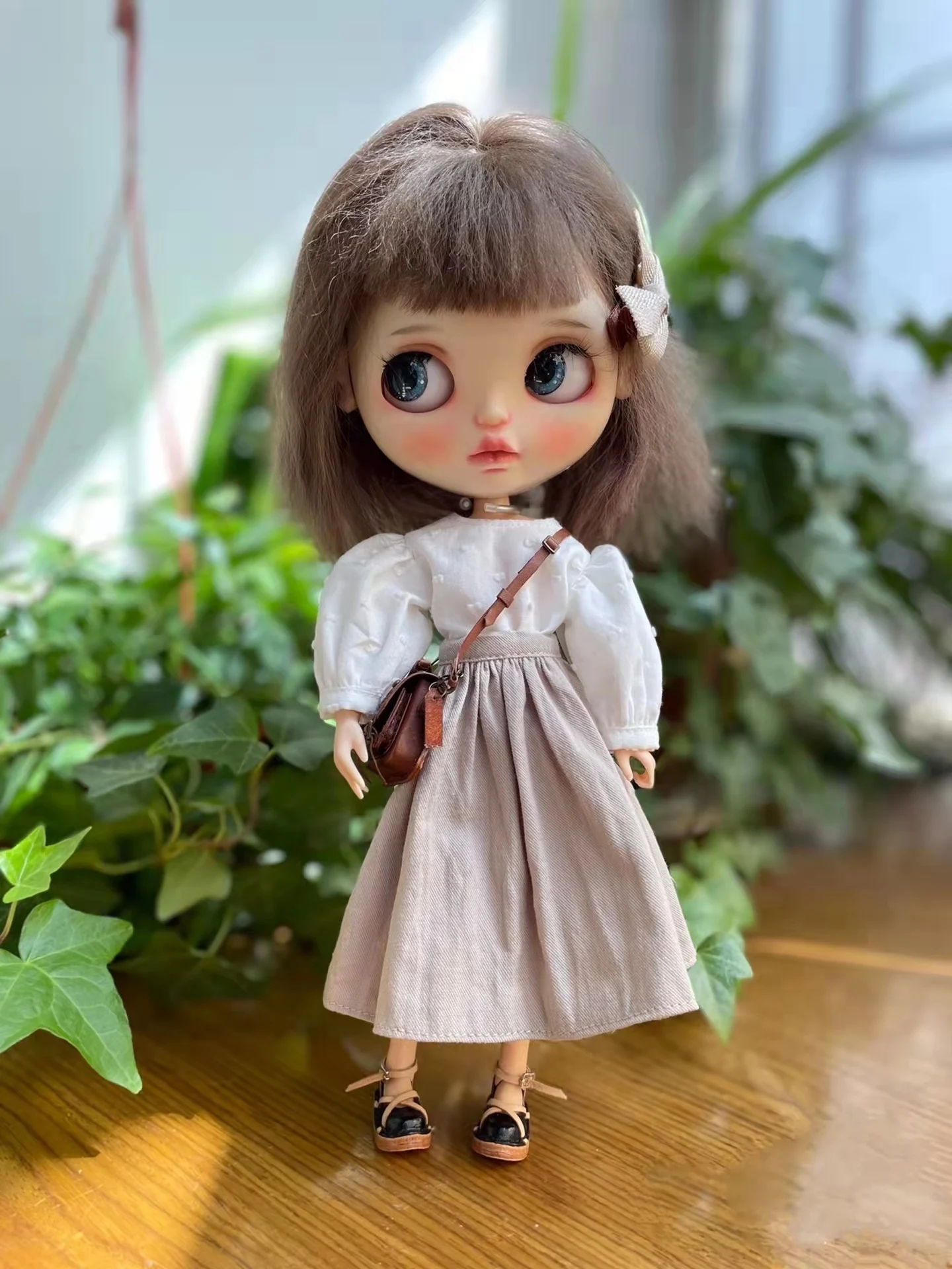 Blythe clothes dress Bohemian wind skirt 1/6 30cm BJD anime girl (Fit for Pullip,Ob24, Licca)