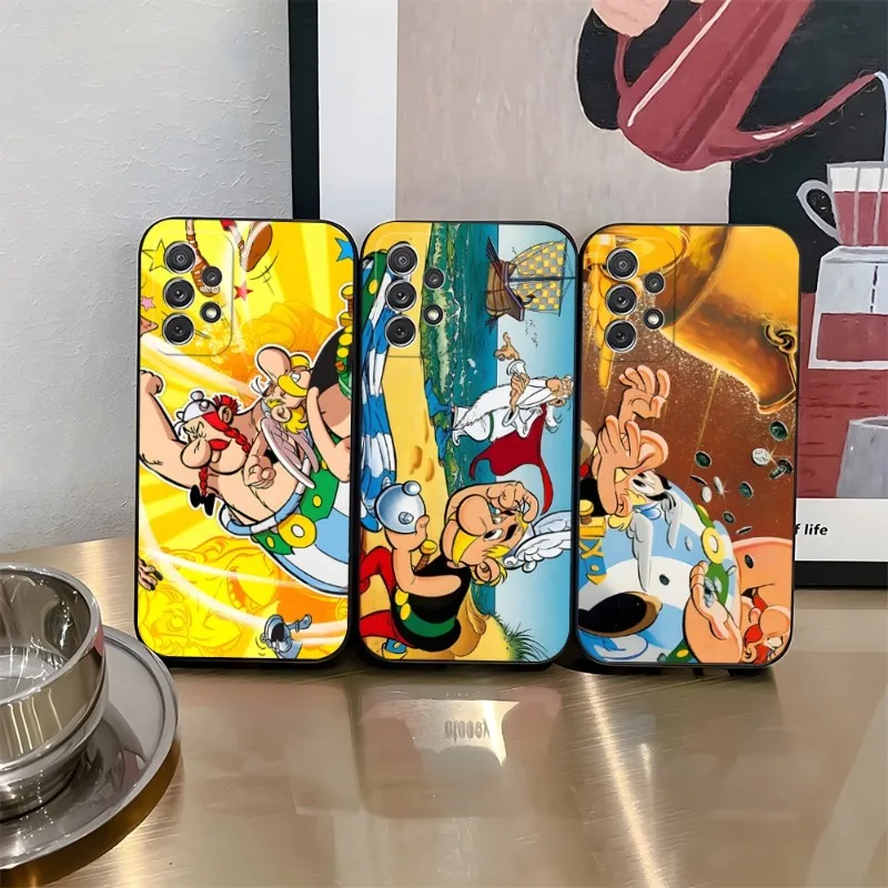 Asterix And Obelix Phone Case For Samsung Note 9 8 20 10 Pro Plus Ultra M40 M54 M20 M31 M14 F14 F54 J7 J6 Prime Back Cover