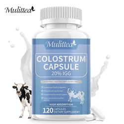 Mulittea Colostrum supplement 1000mg Immune Support Promote Intestinal Health Exercise Performance Iron Supplement