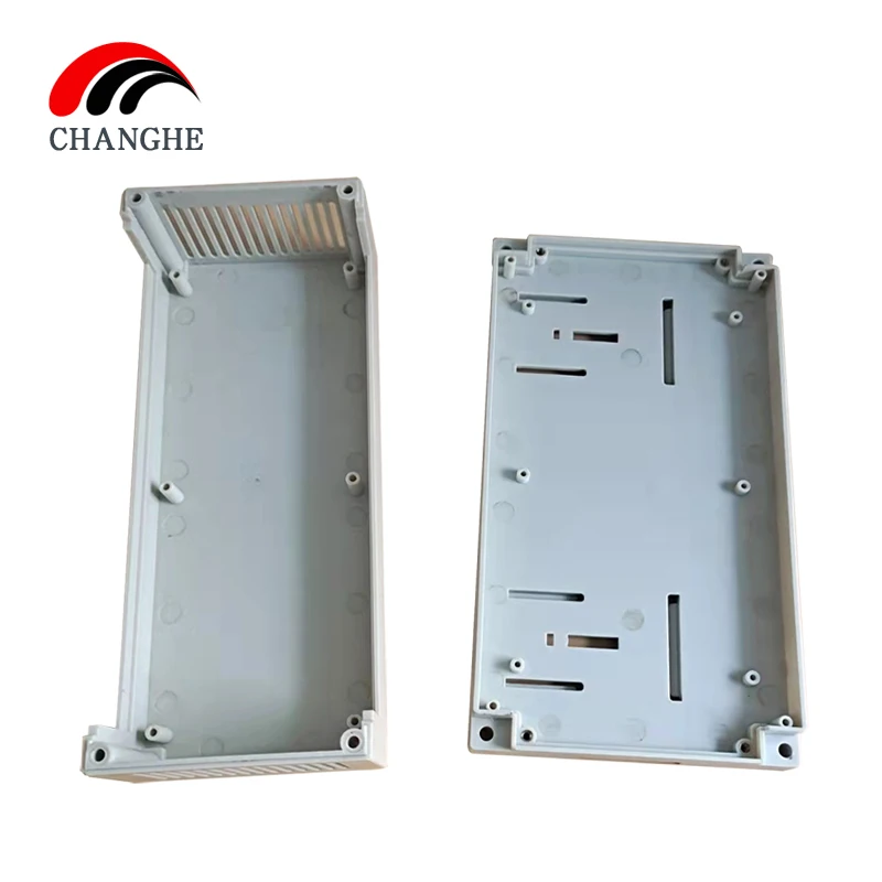 Geleiderail Controle Shell 200*110*60 Plastic Materiaal Shell Plc Industriële Control Box Instrument Shell