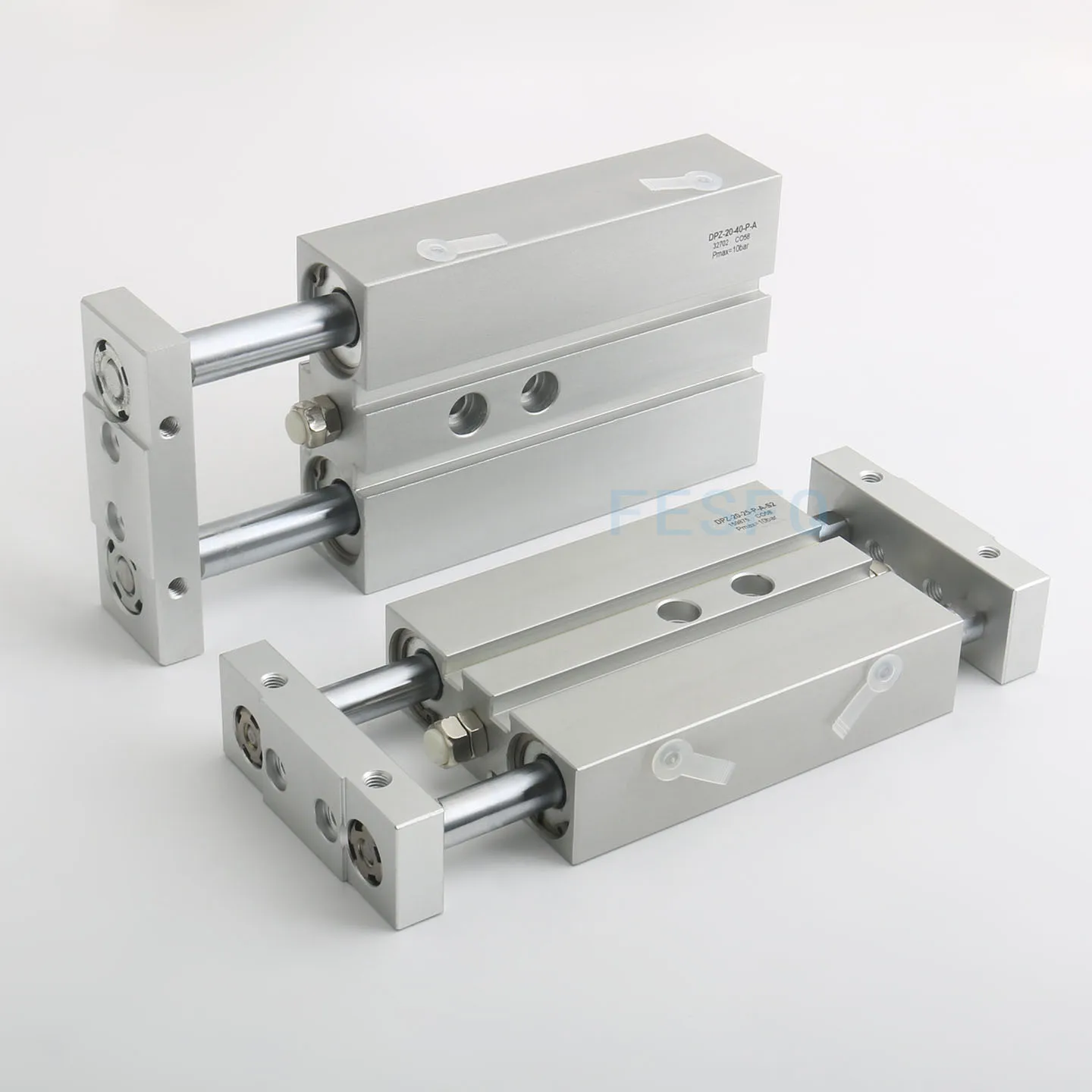 ダブルピストンロッドシリンダ DPZ-10-10-P-A DPZ-10-25-40-50-P-A DPZ-16-10-25-40-50-80-100-P-A DPZ-20-10-25-40-50-80-100-P-A