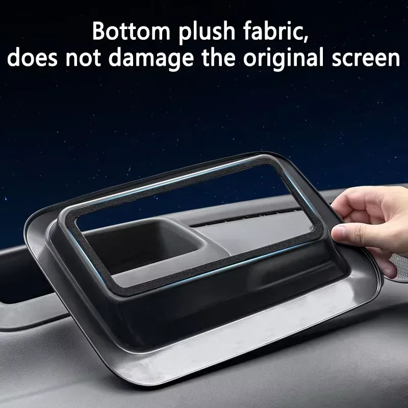 Car HUD Head Up Display Protective Cover Frame For Leading Ideal Li Lixiang MEGA 2024Interior Accessories