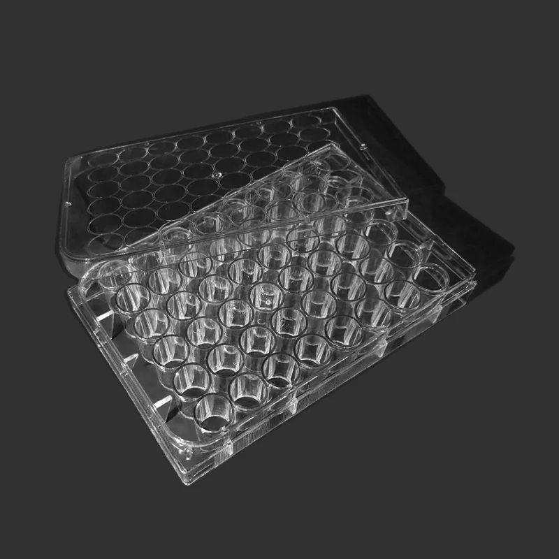 Lab Disposable Cell culture plate Bacterial Culture Plate Enzyme Label Plate Sterilization Packaging 48 holes