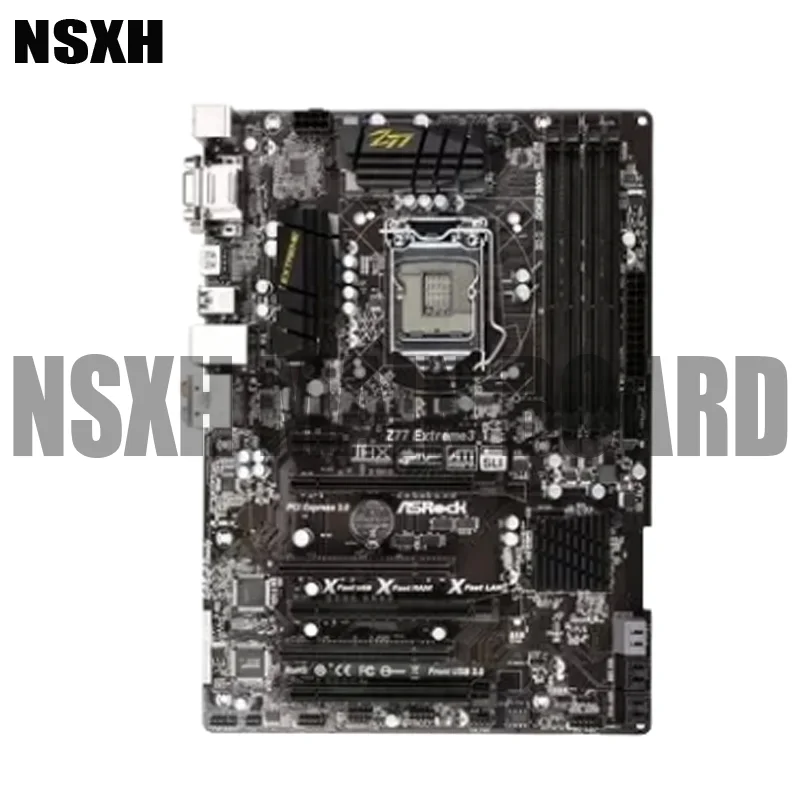 

Original Z77 Extreme3 Motherboard 32GB LGA 1155 DDR3 ATX Mainboard 100% Tested Fully Work