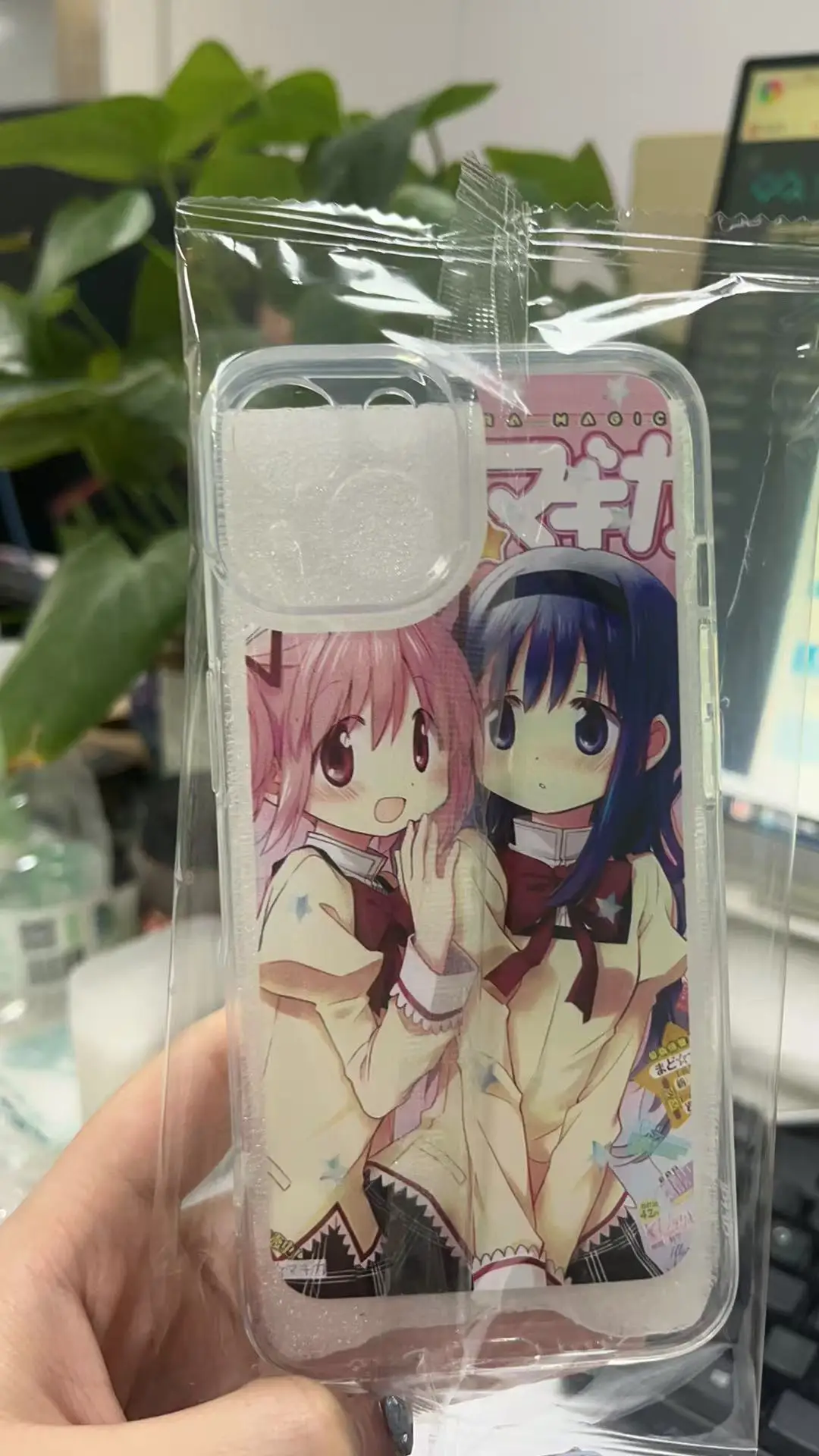 اليابانية لطيف أنيمي فتاة آيفون القضية آيفون 17 16 15 14 13 12 11 برو ماكس XR XS ماكس 7 8 زائد MINI INS غطاء مطاط السيليكون #6