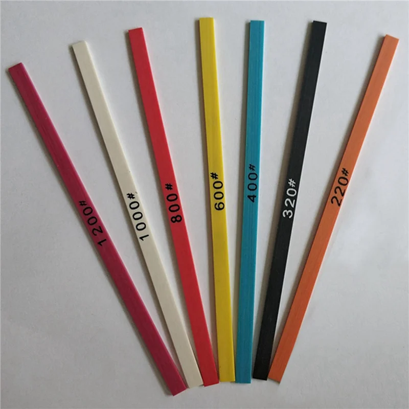 

ABJI-21Pcs 100 X 4 X 1Mm Fiber Whetstone Super Whetstone For Mold Polishing + 3Pc Fixture Holder