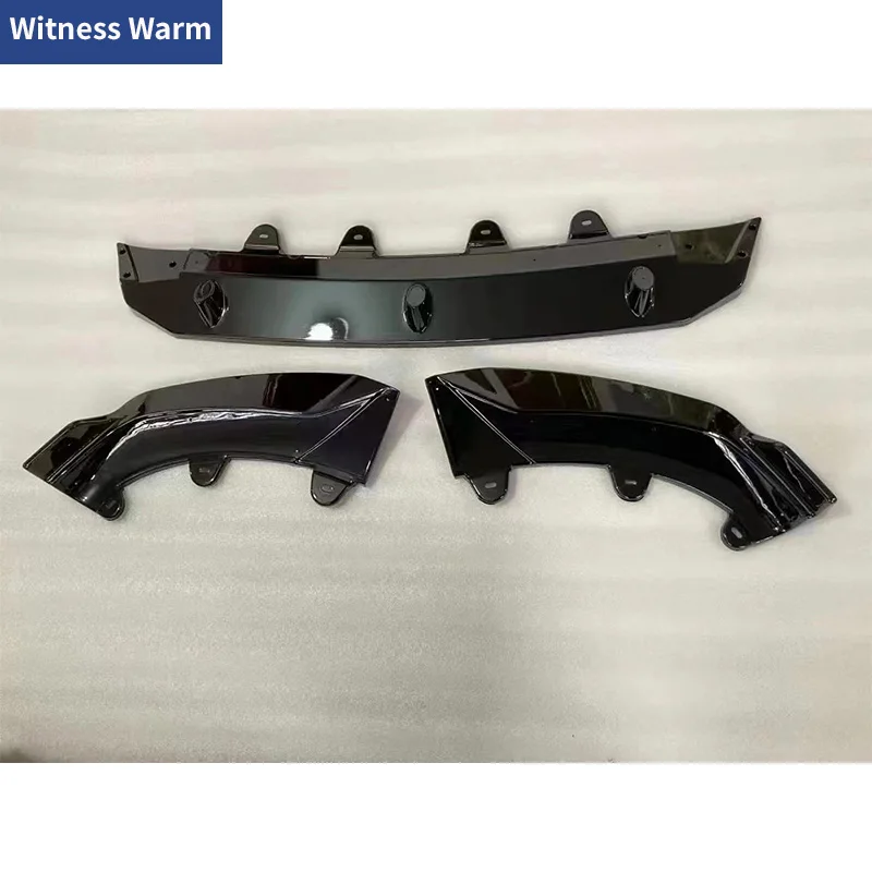 ABS Front Lip Chin Bumper Splitters For BMW X3 G01 X4 G02 Car Body Kits Spoiler Diffuser 22-24