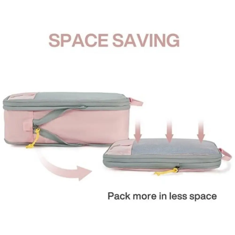 Portable Travel Compression Packing Expandable Space Saving Luggage Organizer Carry On Storage Bag Women Men