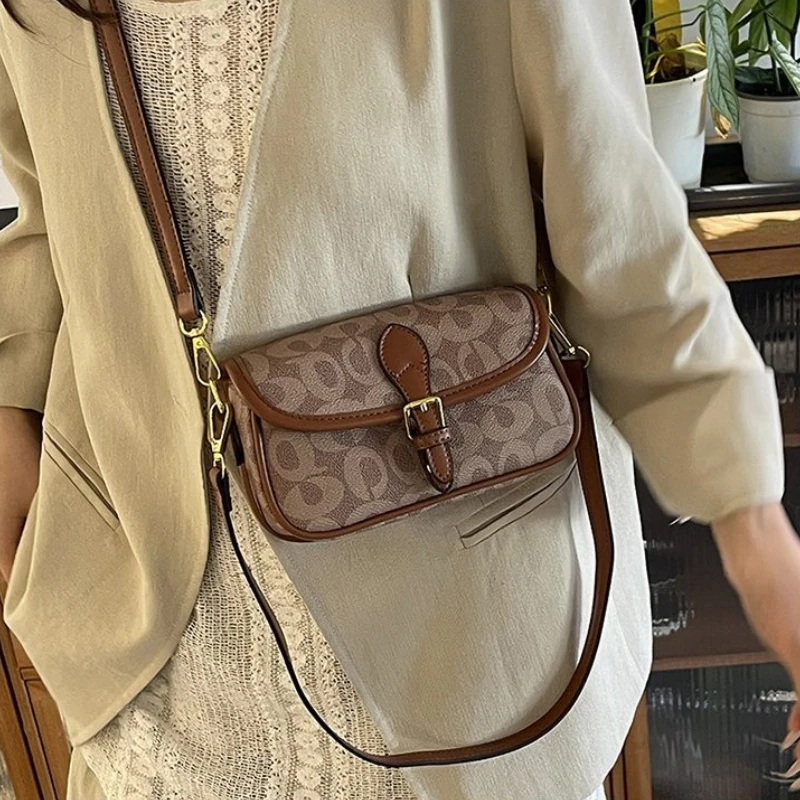 

Trendy Chic Minimalist Diaper Bag Fashionable Crossbody Handbag For Women Elegant Messenger Bag Simple Solid Color