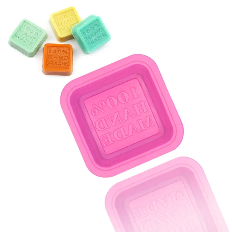 Silica Gel Square Toast Box DIY creative baking  Cake Mold Belt Anti-High Temperature Resistance Handmade soap mold