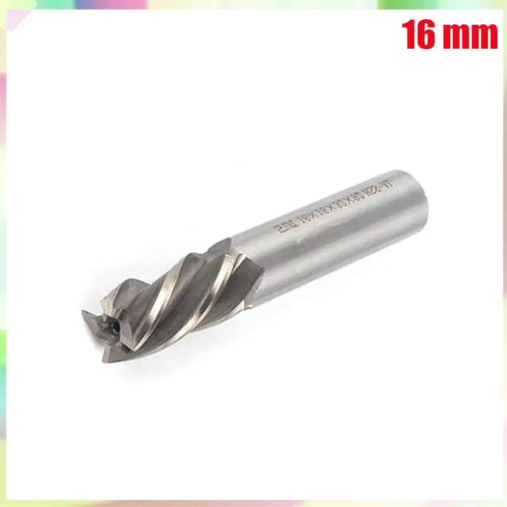 

B23B 5Pcs/Set Straight Shank End Mill Cutter 4 Flute Hss Drill Bit 4/6/8/10/12Mm For Cnc Milling Tool