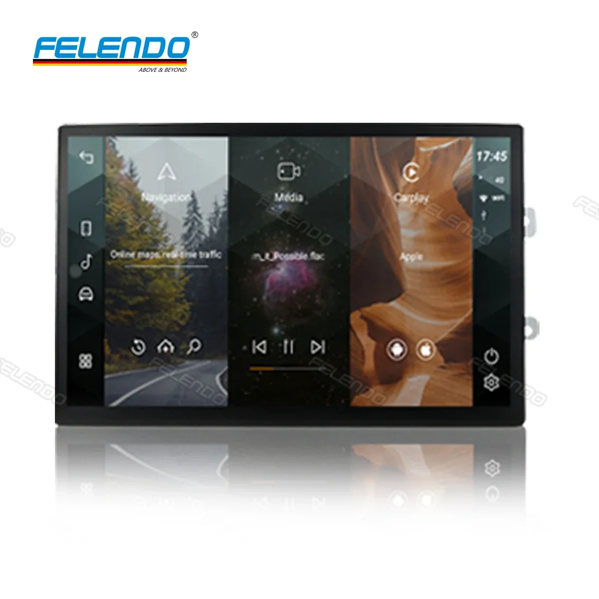 2023 Newt 13.3 Inch Car Player Multimedia Player Upper Screen Monitor Display For Range Rover Vogue And Sport 2013-2017