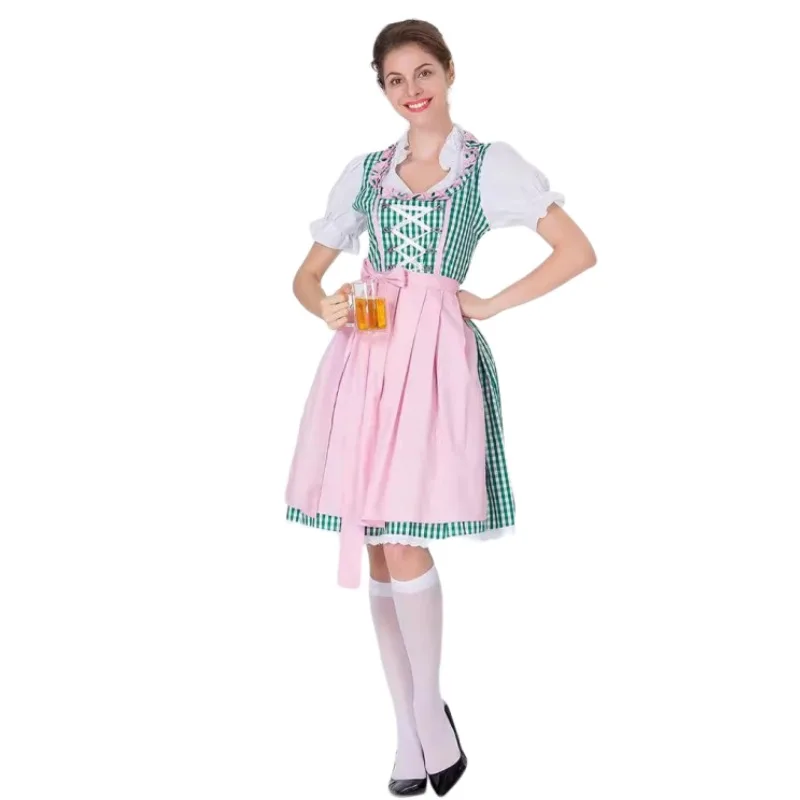 

New plus Size loween Beer Girl Dr a Stage Performance Costume Women's Maid Outfit Large Size Women's Clothing