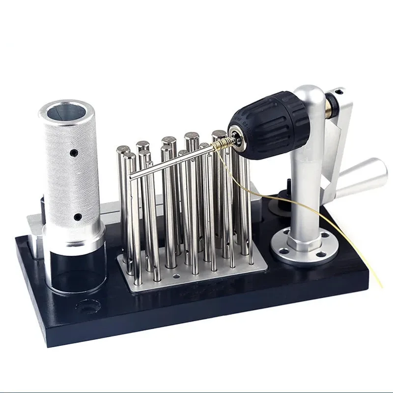 High Quality Stainless Steel Manual Jump Ring Maker Kit 2.5-12mm Jewelry Wire Coiling DIY Tool Jewelers Ring Forming Coiler