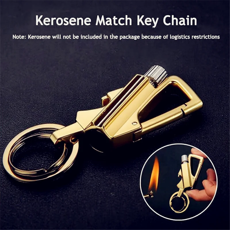 

Permanent Match Wireless Lighter with Multi-function Keychain Bottle Opener, Lit Anytime, Anywhere, Suitable for OutdoorSurvival