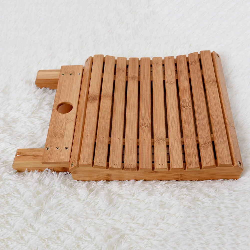

1Pcs Folding Camping Chair Wooden Stool Portable Handmade Multifunctional Foldable Chair for Picnic Hiking Wood Stool