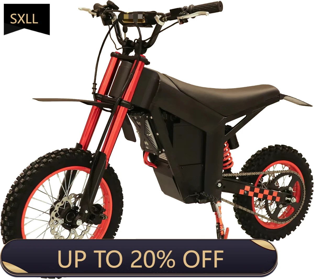 

Новый внедорожный электромотоцикл SXLL Enduro из алюминиевого сплава, 55 км/ч, 14-дюймовые колеса, для бездорожья