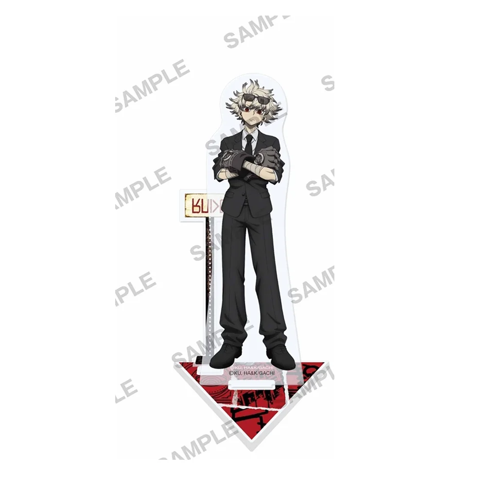 Gachiakuta Black Suit Ver Band Style 15CM Double Sided Acrylic Stand Keychain 2026 New Anime Stand Engine Rudo Zanka Desk Decor