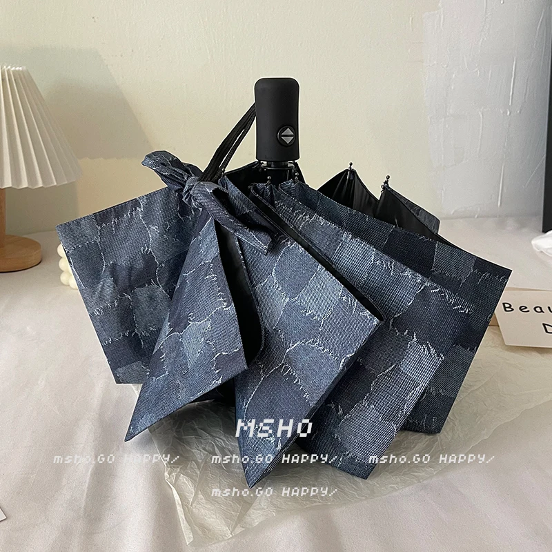 

Vintage - Inspired Automatic All - Weather Umbrella | UV - Protection Sunshade for Men & Women | Compact Travel Umbrella with