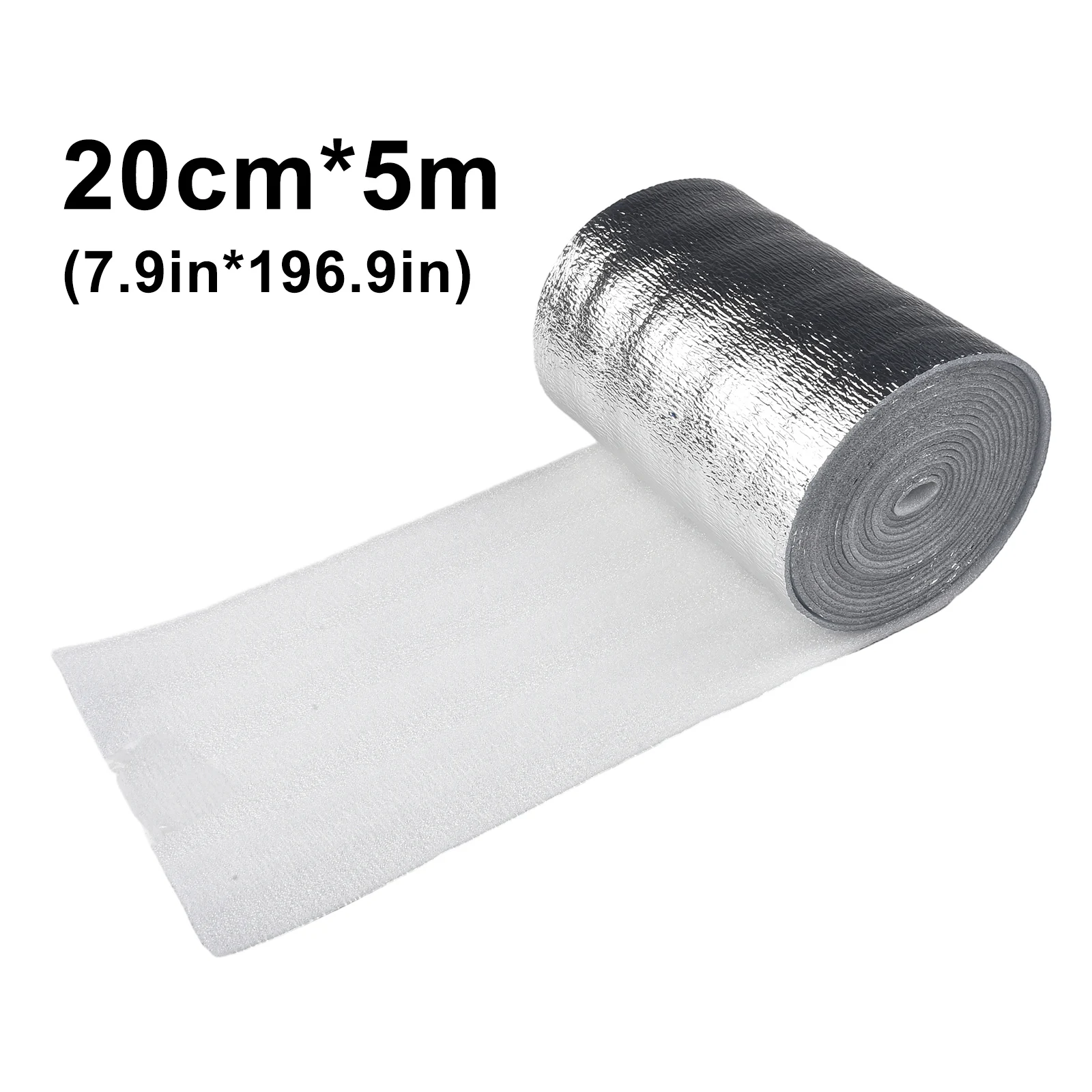 

1roll Radiator Reflective Film PET Aluminum Foil Wall Thermal Insulation Films Home And Garden Renovation DIY Accessories