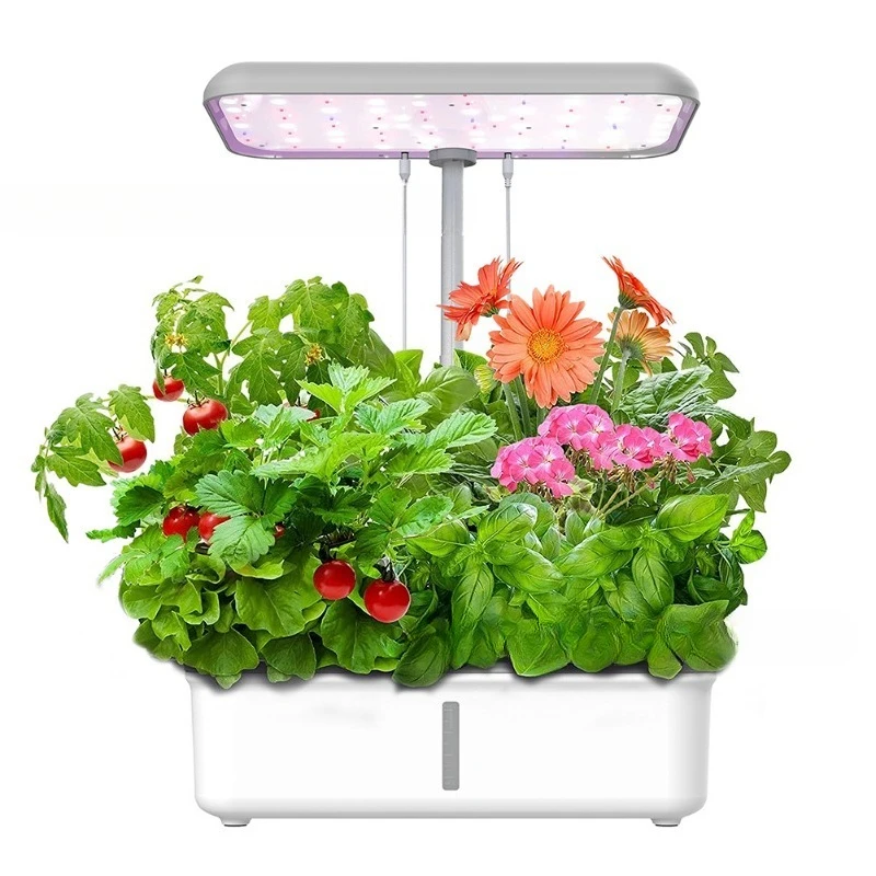 Cross-border intelligent LED plant and flower planting hydroponics machine