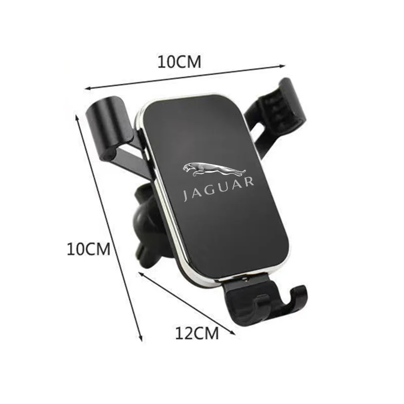 Gravity Car Phone Holder Car Air Vent Clip Mount Mobile Phone Holder for Jaguar XFR XF Sportbrake F-Type S-Type Svr S TYPE