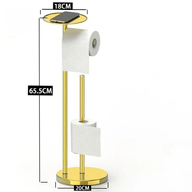 

Держатель для туалетной бумаги черно-золотистого цвета с подставкой для телефона, держатель для рулонов туалетной бумаги, аксессуары для ванной комнаты, держатель для бумажных полотенец