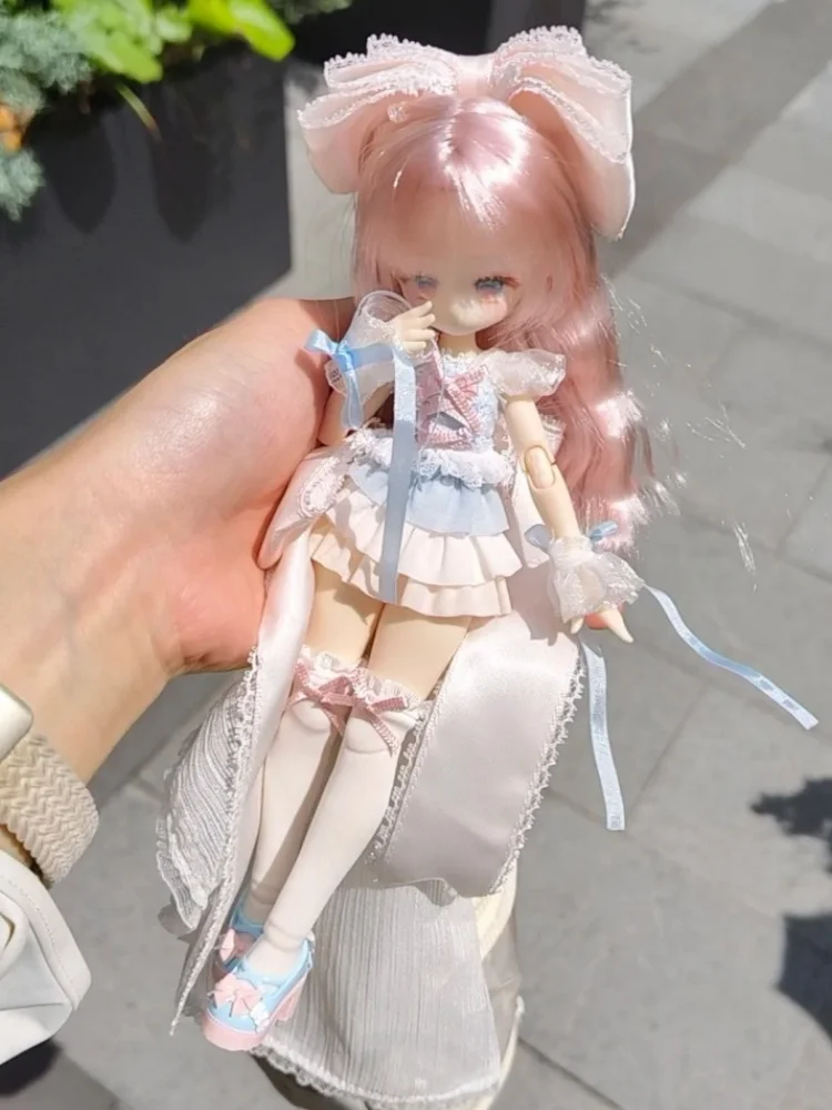 Authentique 1/8 Mjd Momotale lapin thé fête printemps myrupes de la vallée série Kawaii Style bricolage Mjd jouets à collectionner