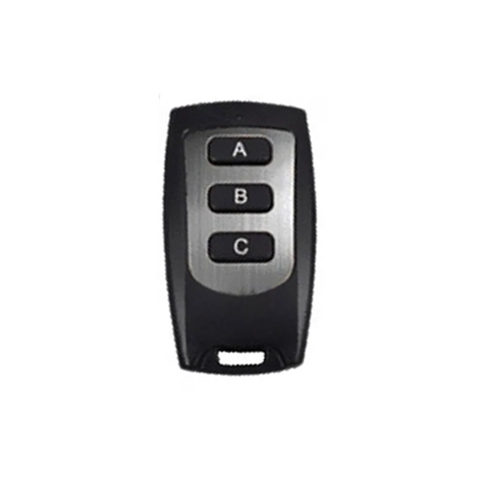 

RF Wireless Remote Control DC6V 3 Buttons 433MHz Waterproof Universal Electronics Door Gate Opener