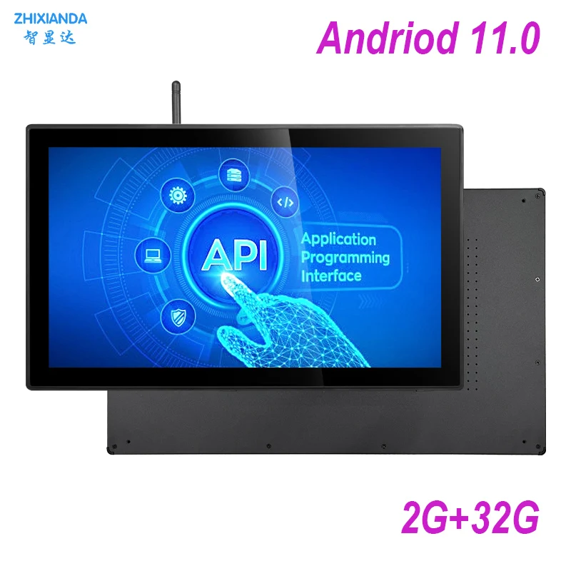 

Surface Waterproofing 15.6 18.5 21.5 Inch 1920*1080 VESA IPS Android 11.0 All in one Touch Screen PC Monitor RJ45 32GB USB3.0