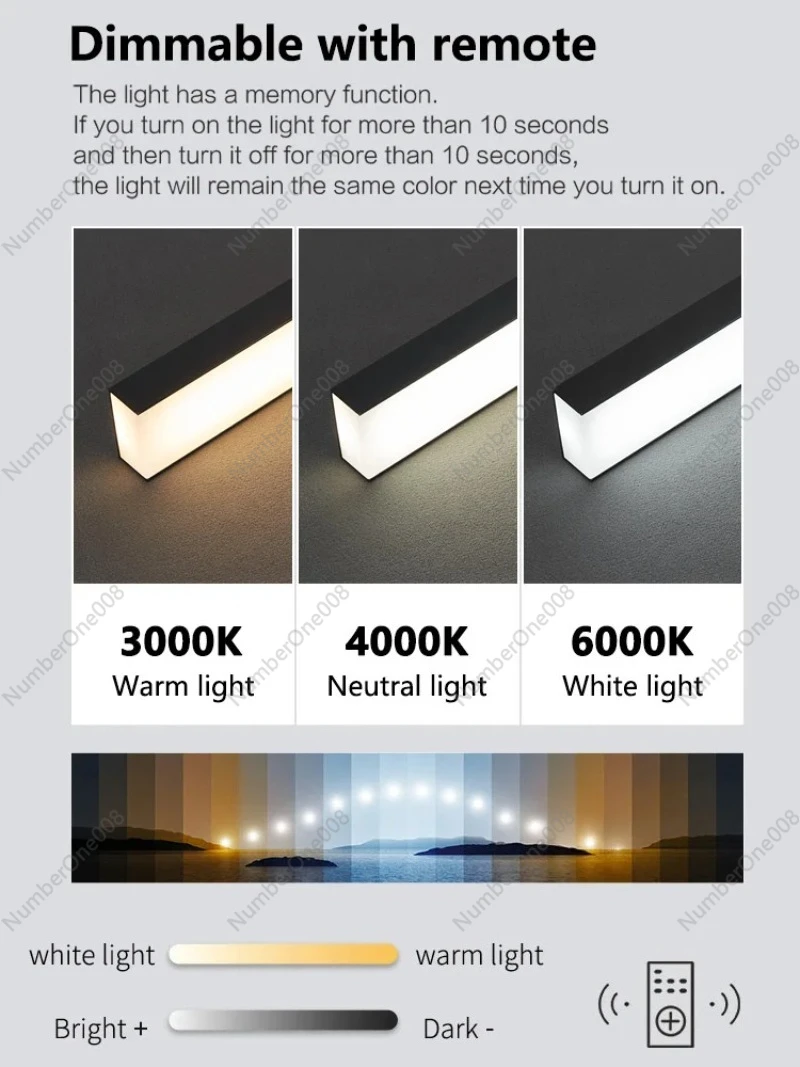 ثريا مطعم جديدة حديثة وبسيطة لطاولة غرفة الطعام وأضواء شريطية طويلة ومصابيح متدلية بتصميم إبداعي