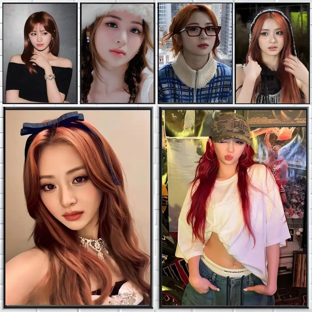 Dynamic Musician H-Huh Yunjin Poster Distinct Home Decor Concepts Chic Indoor Art Pieces