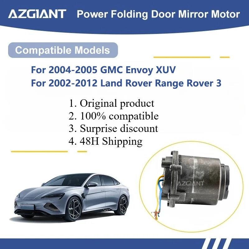 

AZGIANT For 2004-2005 GMC Envoy XUV/2002-2012 Land Rover Range Rover 3 Car Wing Mirror Authentic Folding Motor Power Assembly