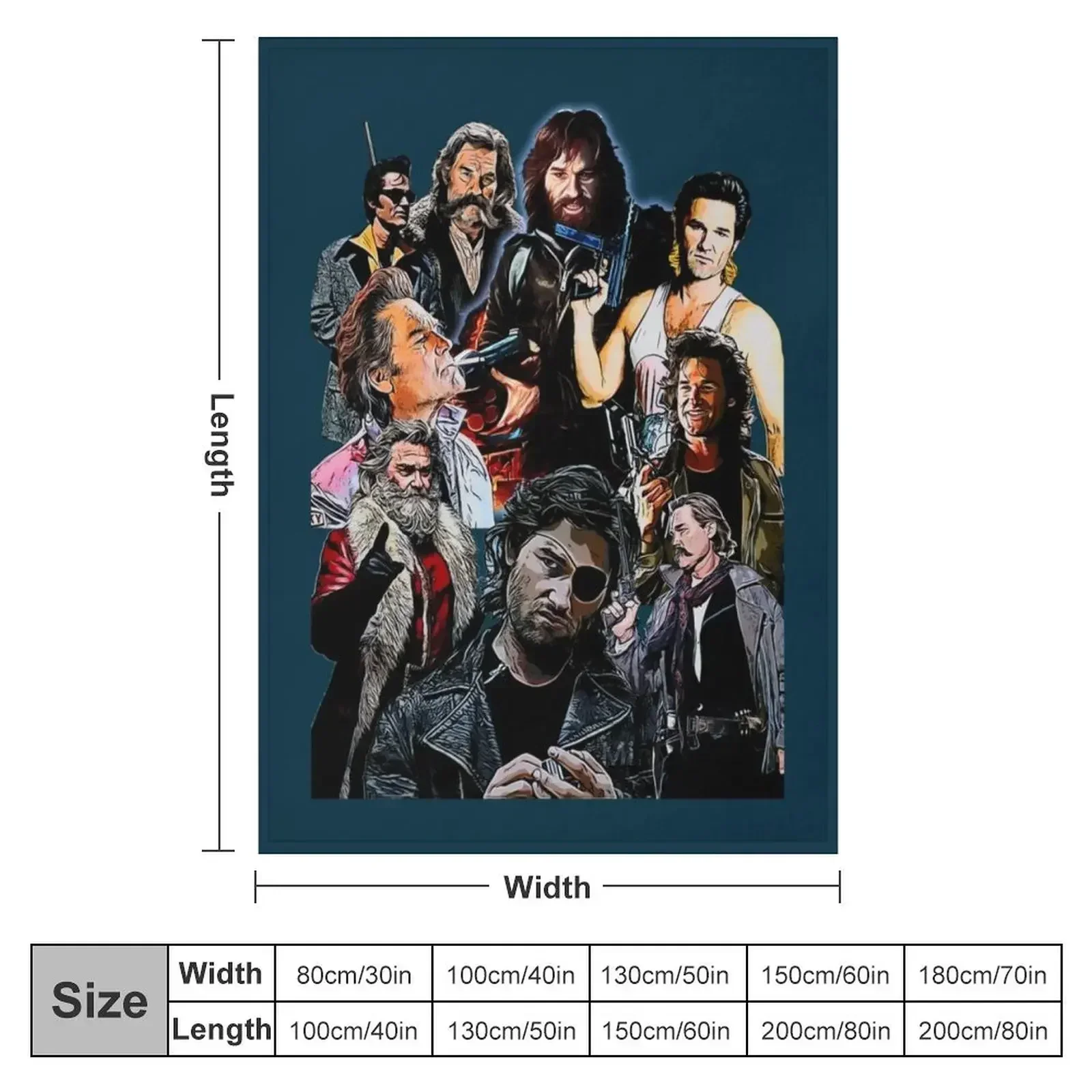 Kurt russell26 Throw Blanket Blankets Sofas Of Decoration Softest Blankets