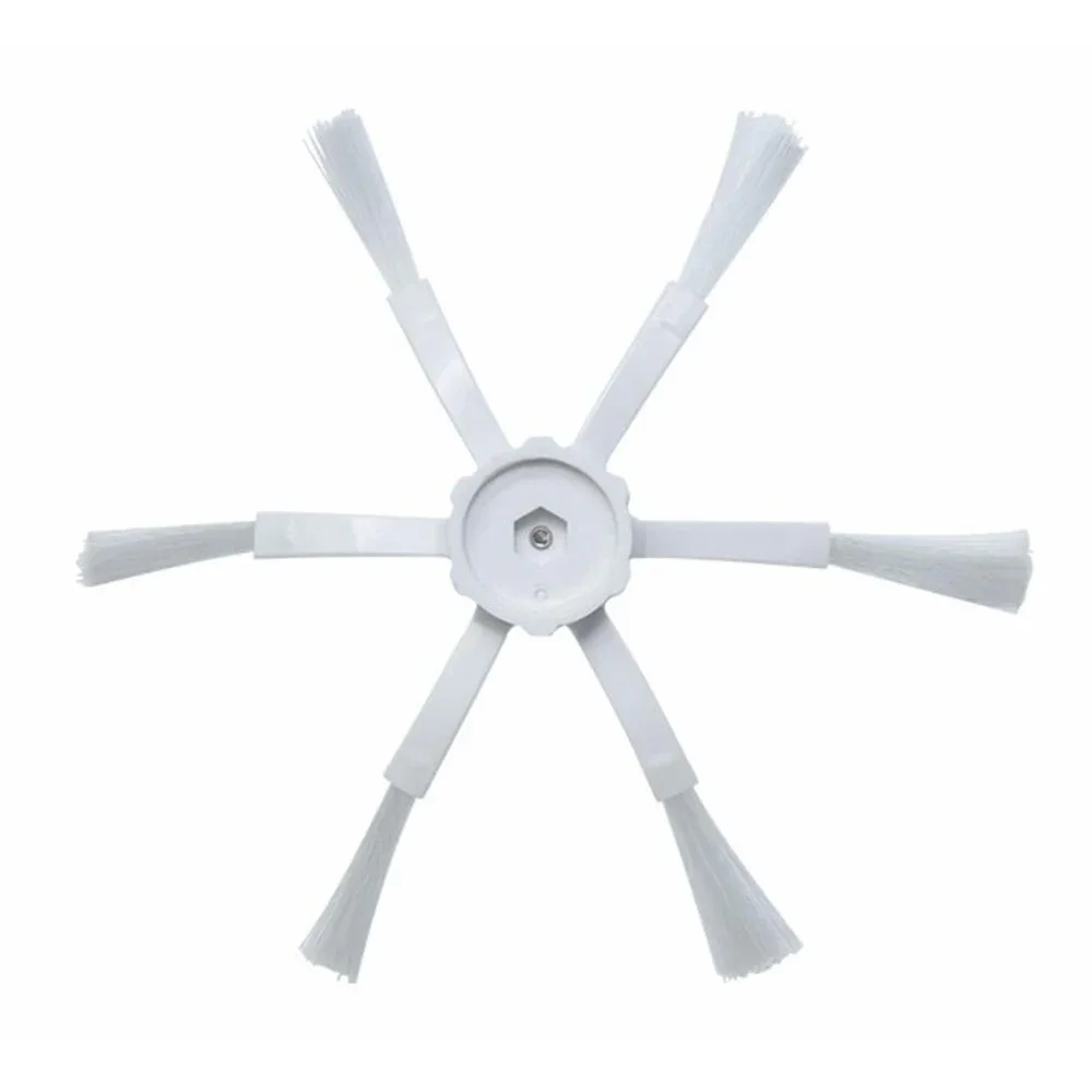 Cepillo lateral 6 armado para Xiaomi Roborock S50, S51, S55, accesorio para aspiradora robótica, 2 unidades