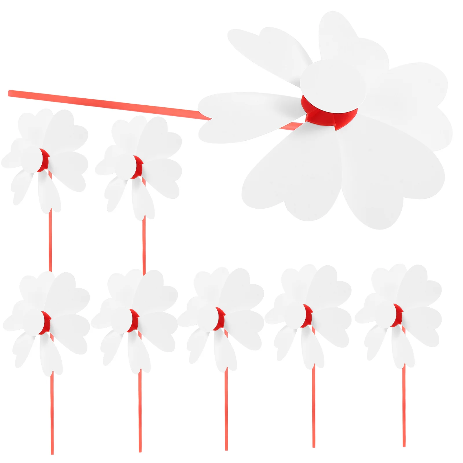 Kit de pintura Diy en blanco para niños, molino de viento de papel sin terminar, recuerdos de fiesta al aire libre, molinetes de papel en blanco, actividad artesanal, 12 Uds.