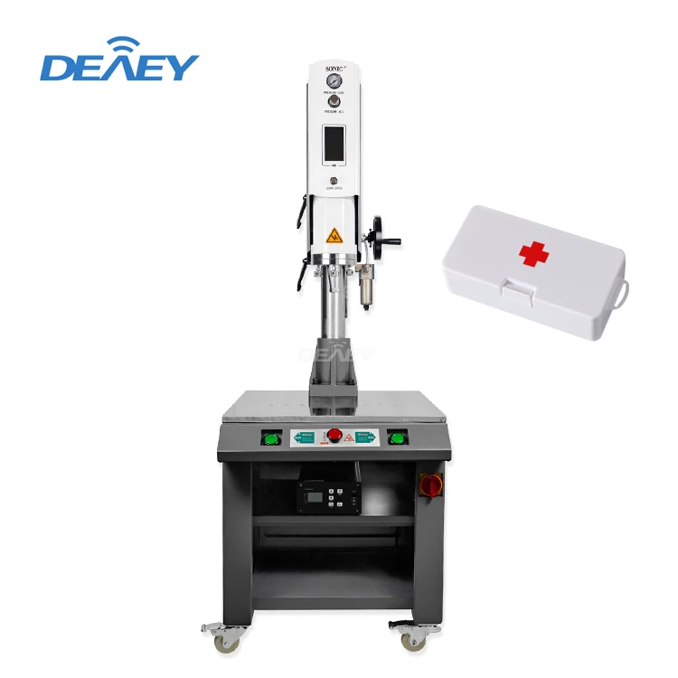 15khz 3200w PLC LUX Cylinder Tube Water Meter Pipe Plastic Transducer Price Of Ultrasonic Welding Machine