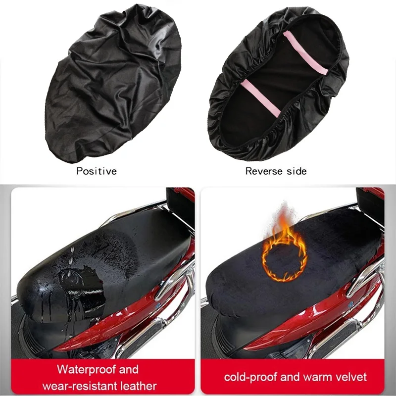 Motorcycle Seat Cover Waterproof Dustproof Rainproof Sunscreen Motorbike Scooter Cushion Seat Cover Protector Cover Accessories image 3