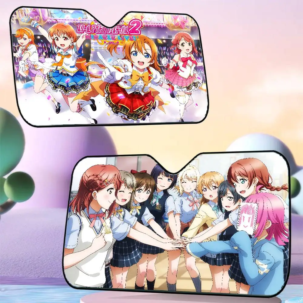 

Аниме Love-Live автомобильный солнцезащитный козырек на окно автомобиля солнцезащитный козырек солнцезащитный крем переднее лобовое стекло капот внутренняя передняя перегородка двойное кольцо солнцезащитный козырек