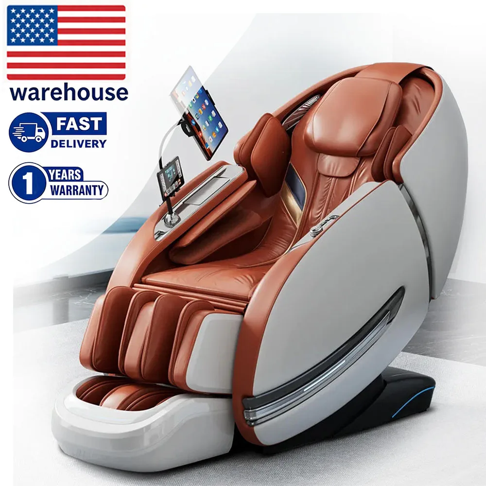 

Массажное кресло GUOHENG класса люкс 4D с функцией невесомости, для полного массажа тела, шиацу, реклайнер